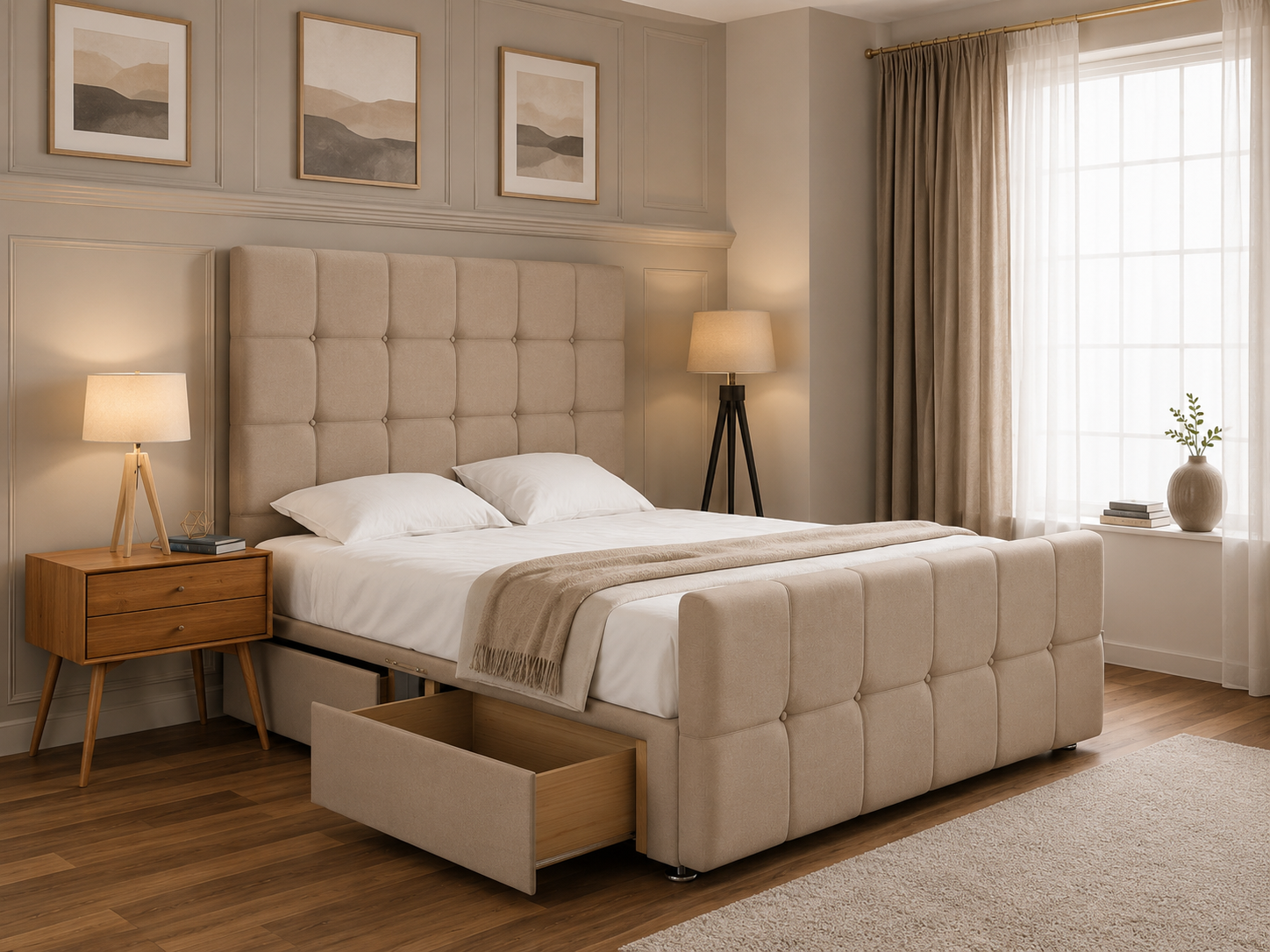 latte devan bed