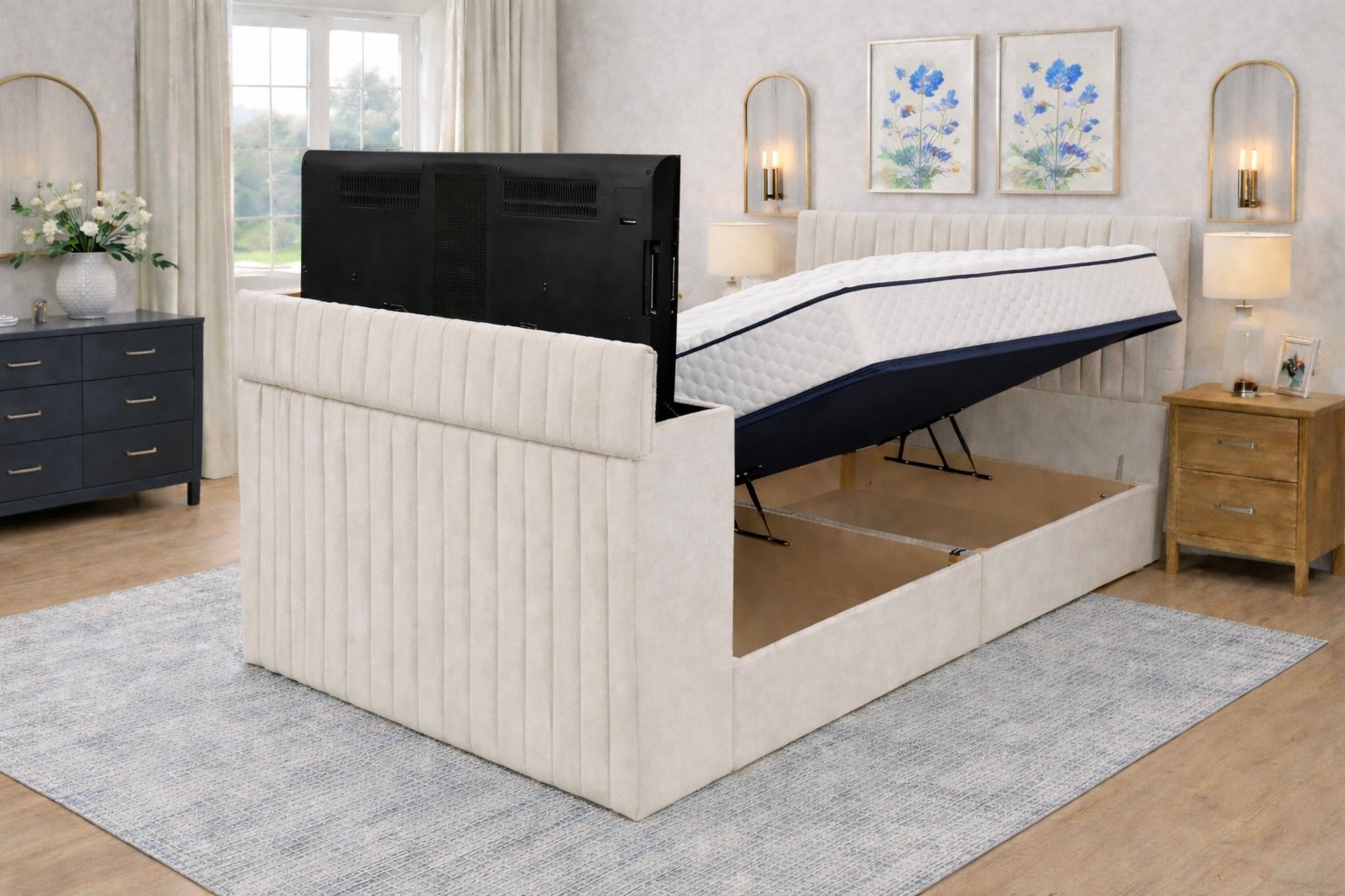 ottoman with tv sel 3